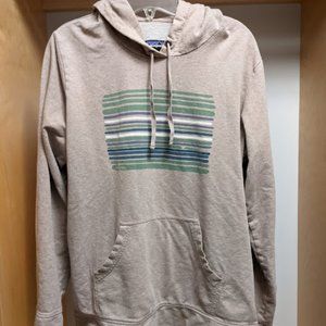 Patagonia Horizon Line-Up Lightweight Pullover Hooded Sweatshirt size Large